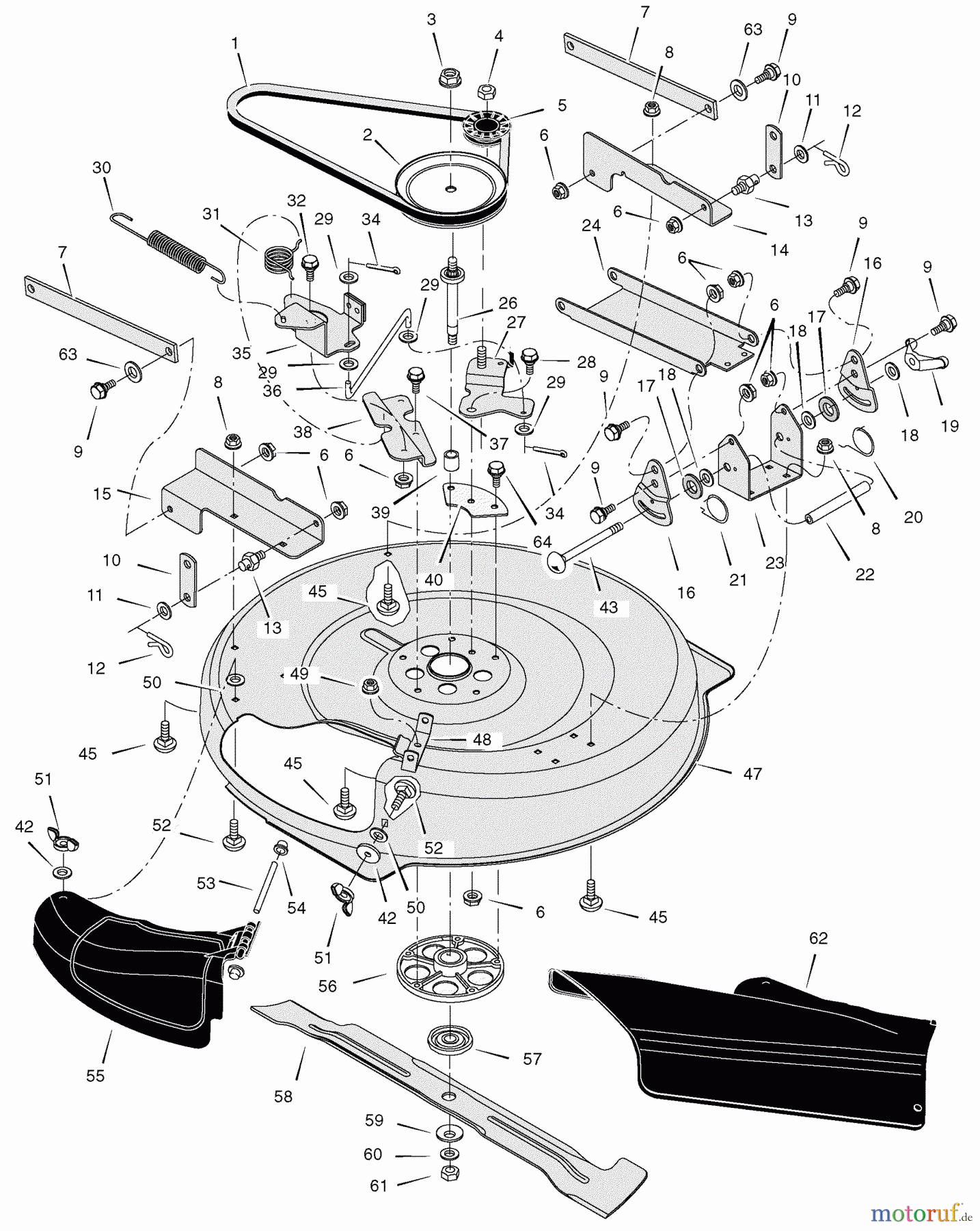 Murray Reitermäher C950-60405-0 - Craftsman 30