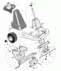 Murray C950-60405-0 - Craftsman 30" Mid-Engine Rider (2004) (Sears) Ersatzteile Steering