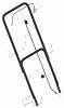 Murray 201010x30B - 20" Walk-Behind Mower (2002) Ersatzteile Handle Assembly