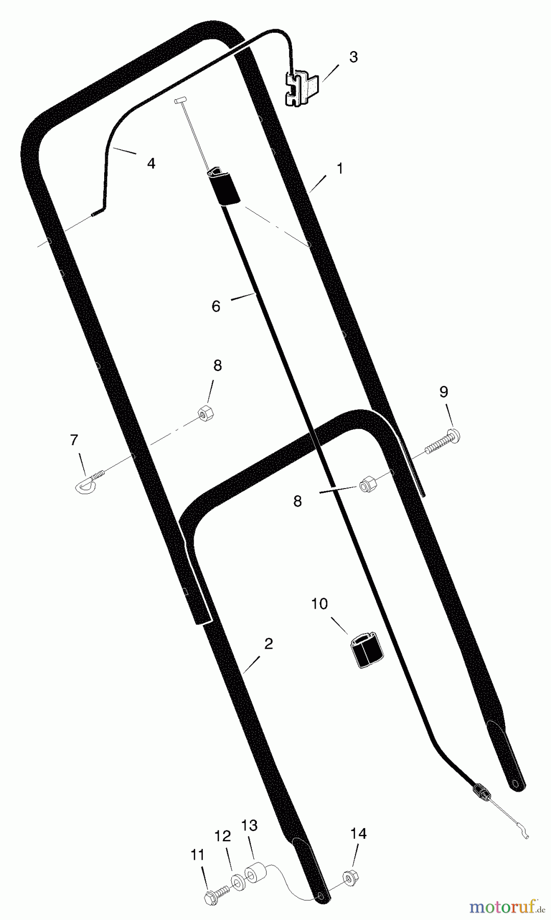 Murray Rasenmäher 201010x30NA - Murray 20