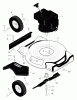 Murray 201010x31A - Scotts 20" Walk-Behind Mower (2005) (Home Depot) Ersatzteile Motor Housing Assembly