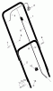 Murray 201011x99B - B&S/ 20" Walk-Behind Mower (2005) (AAFES) Ersatzteile Handle Assembly