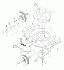 Murray 201013X51A (7800256) - 20" Walk-Behind Mower (2008) Ersatzteile Deck & Engine Group