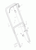 Murray 201013X51A (7800256) - 20" Walk-Behind Mower (2008) Ersatzteile Handle Assembly