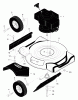 Murray 20101B - 20" Walk-Behind Mower(1998) Ersatzteile Mower Housing Assembly