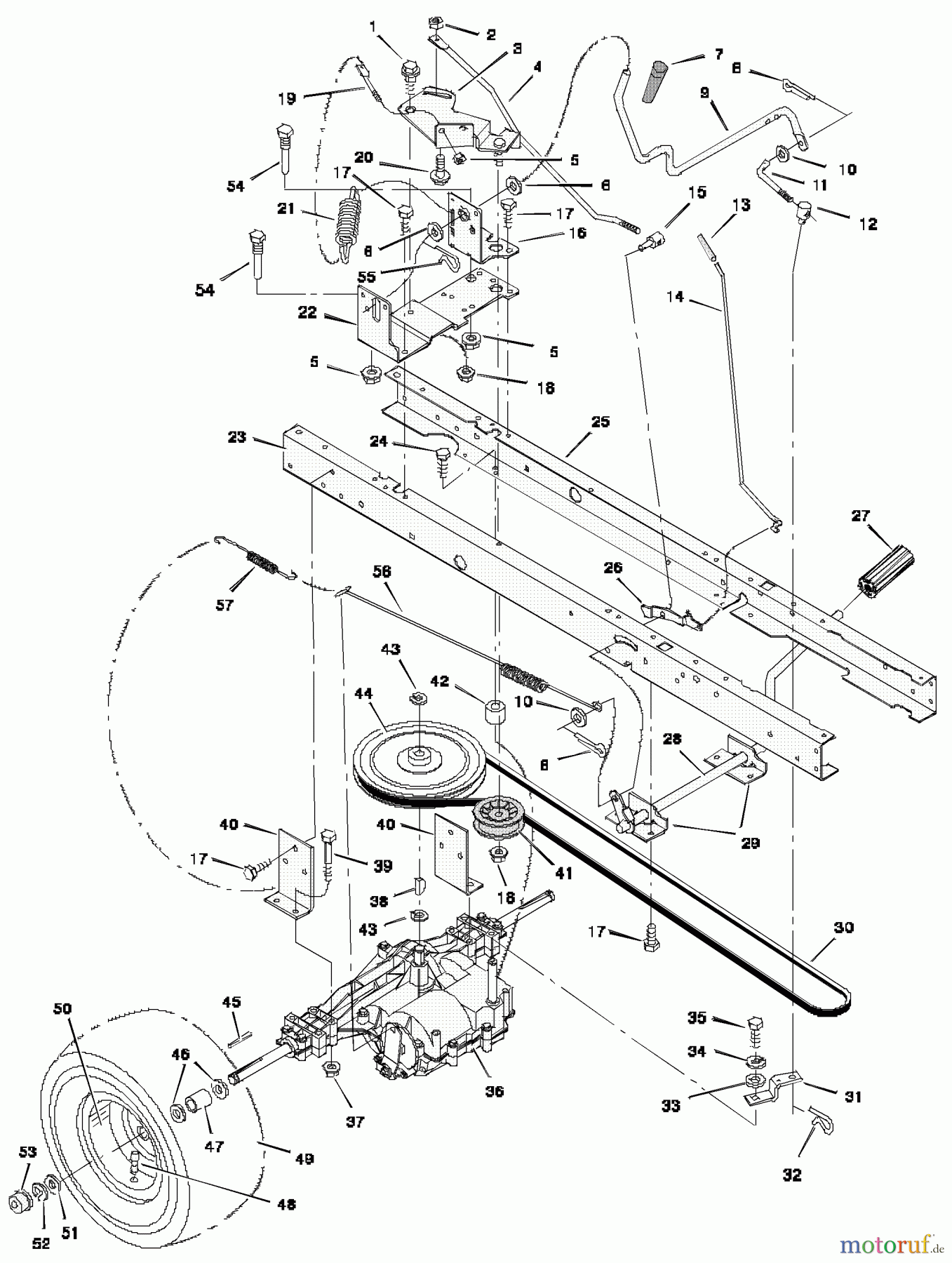 Murray Rasen- und Gartentraktoren 38500x192B - B&S/Murray 38