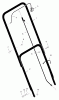Murray 20101x31A - Scotts 20" Walk-Behind Mower (1999) (Home Depot) Ersatzteile Handle Assembly