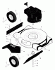 Murray 20101x31A - Scotts 20" Walk-Behind Mower (1999) (Home Depot) Ersatzteile Mower Housing Assembly