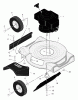 Murray 20101x31C - Scotts 20" Walk-Behind Mower (2001) (Home Depot) Ersatzteile Mower Housing Assembly