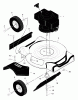 Murray 20101x31NA - Scotts 20" Walk-Behind Mower (2002) (Home Depot) Ersatzteile Mower Housing Assembly