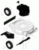Murray 201022x99A - B&S/ 20" Walk-Behind Mower (2004) (AAFES) Ersatzteile Mower Housing Assembly