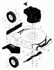 Murray 201030x192A - B&S/ 20" Walk-Behind Mower (2001) (Walmart) Ersatzteile Mower Housing Assembly