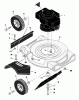 Murray 20103x4A - 20" Walk-Behind Mower (1997) Ersatzteile Mower Housing Assembly