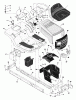 Murray 38500x83A - B&S/ 38" Lawn Tractor (1997) (Walmart) Ersatzteile Chassis & Hood