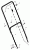 Murray 20111x194C - B&S/ 20" Walk-Behind Mower (2002) (Walmart) Ersatzteile Handle Assembly