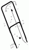 Murray 20112x92C - B&S/ 20" Walk-Behind Mower (2005) (Walmart) Ersatzteile Handle Assembly