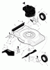 Murray 202010x24A - B&S/ 20" Walk-Behind Mower (2003) (Meijer) Ersatzteile General Assembly