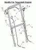 Murray 20213x199A - B&S/ 20" Walk-Behind Mower (1996) (AAFES) Ersatzteile Handle For Tecumseh Engine