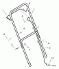 Murray 20221Bx92A - B&S/ 20" Walk-Behind Mower (1996) (Walmart) Ersatzteile Handle Assembly