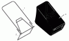 Murray 20405B - 20" Walk-Behind Mower (1998) Ersatzteile Bag Assembly