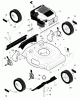 Murray 20405B - 20" Walk-Behind Mower (1998) Ersatzteile Mower Housing Assembly