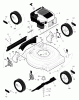 Murray 20405x25B - B&S/ 20" Walk-Behind Mower (1998) (Marchands) Ersatzteile Mower Housing Assembly