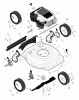 Murray 20405x30B - 20" Walk-Behind Mower (2000) Ersatzteile Mower Housing Assembly