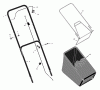 Murray 20405x30E - 20" Walk-Behind Mower (2002) Ersatzteile Handle And Bag Assembly
