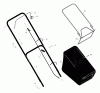 Murray 20405x32A - B&S/ 20" Walk-Behind Mower (1999) (Zellers) Ersatzteile Handle And Bag Assembly