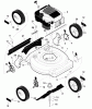 Murray 20405x8A - Scotts 20" Walk-Behind Mower (1998) (Home Depot) Ersatzteile Mower Housing Assembly