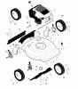 Murray 20406A - 20" Walk-Behind Mower (1999) Ersatzteile Mower Housing Assembly