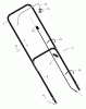 Murray 20406B - 20" Walk-Behind Mower (2000) Ersatzteile Handle Assembly