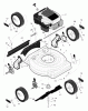 Murray 20406x83B - B&S/ 20" Walk-Behind Mower (2000) (Walmart) Ersatzteile Mower Housing Assembly