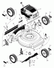 Murray 20406x9A - B&S/ 20" Walk-Behind Mower (1998) (Montgomery Wards) Ersatzteile Mower Housing Assembly