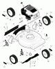 Murray 20406x9B - B&S/ 20" Walk-Behind Mower (1998) (Montgomery Wards) Ersatzteile Mower Housing Assembly