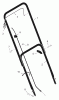 Murray 20407E - 20" Walk-Behind Mower (2000) Ersatzteile Handle Assembly