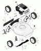 Murray 20407x199D - B&S/ 20" Walk-Behind Mower (2000) (AAFES) Ersatzteile Mower Housing Assembly