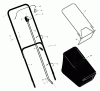 Murray 20407x32A - B&S/ 20" Walk-Behind Mower (1998) (Zellers) Ersatzteile Handle Assembly