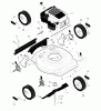 Murray 20407x32A - B&S/ 20" Walk-Behind Mower (1998) (Zellers) Ersatzteile Mower Housing Assembly