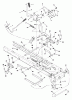 Murray 38504A - 38" Lawn Tractor (1997) Ersatzteile Mower Housing Suspension