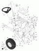 Murray 38504A - 38" Lawn Tractor (1997) Ersatzteile Steering
