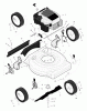 Murray 20415x8D - Scotts 20" Walk-Behind Mower (2000) (Home Depot) Ersatzteile Mower Housing Assembly