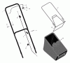 Murray 204210x31A - Scotts 20" Walk-Behind Mower (2003) (Home Depot) Ersatzteile Handle & Bag Assembly