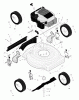 Murray 204210x8D - Scotts 20" Walk-Behind Mower (2004) (Home Depot) Ersatzteile Mower Housing Assembly