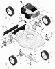 Murray 204210x8G - Scotts 20" Walk-Behind Mower (2005) (Home Depot) Ersatzteile Mower Housing Assembly