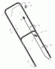 Murray 20425x192A - B&S/ 20" Walk-Behind Mower (2000) (Walmart) Ersatzteile Handle Assembly