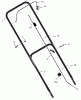 Murray 20425x194D - B&S/ 20" Walk-Behind Mower (2002) (Walmart) Ersatzteile Handle Assembly