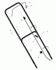 Murray 20425x92C - B&S/ 20" Walk-Behind Mower (2001) (Walmart) Ersatzteile Handle Assembly