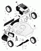 Murray 20455x30E - 20" Walk-Behind Mower (2003) Ersatzteile Housing Assembly