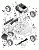 Murray 20455x8A - Scotts 20" Walk-Behind Mower (1997) (Home Depot) Ersatzteile Mower Housing Assembly